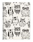 Ladytimer Ringbuch Owls 2018