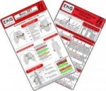 EKG Basic Set (er Set) - Herzrhythmusstörungen, EKG Auswertung - Medizinische Taschen-Karte