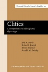 Clitics - A comprehensive bibliography 1892-1991