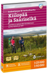 Kiilopää ja Saariselkä 1:25 000/1:50 000 : Retkeilyopas ja tunturikartta