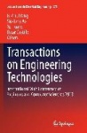 Transactions on Engineering Technologies - International MultiConference of Engineers and Computer Scientists 2013