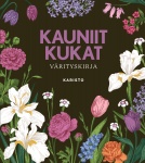 Kauniit kukat värityskirja