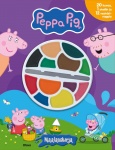 Pipsa Possu. Maalauskirja (täytettävä kirja)