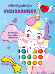 Värityskirja — Yksisarviset (täytettävä kirja)