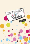Opettajan värikäs kalenteri 2026-2027 (kovakantinen)