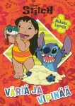 Disney Stitch Väriä ja vipinää värityskirja  (sis. tarroja)