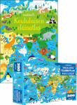 Koululaisen eläinatlas (kirja ja palapeli)