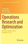 Operations Research and Optimization - FOTA 2016, Kolkata, India, November 24-26