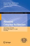 Advanced Computer Architecture : 13th Conference, ACA 2020, Kunming, China, August 13–15, 2020, Proceedings