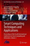 Smart Computing Techniques and Applications - Proceedings of the Fourth International Conference on Smart Computing and Informat