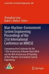 Man-Machine-Environment System Engineering: Proceedings of the 21st International Conference on MMESE : Commemorative