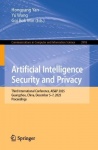 Artificial Intelligence Security and Privacy : Third International Conference, AIS&P 2025, Guangzhou, China, December