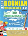 LEARN BOSNIAN WHILE HAVING FUN! - FOR BEGINNERS